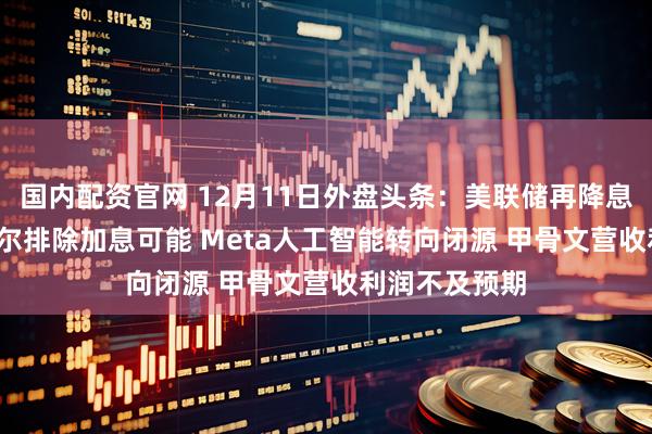 国内配资官网 12月11日外盘头条：美联储再降息25基点 鲍威尔排除加息可能 Meta人工智能转向闭源 甲骨文营收利润不及预期